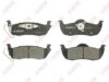 JEEP 05080871AB Brake Pad Set, disc brake